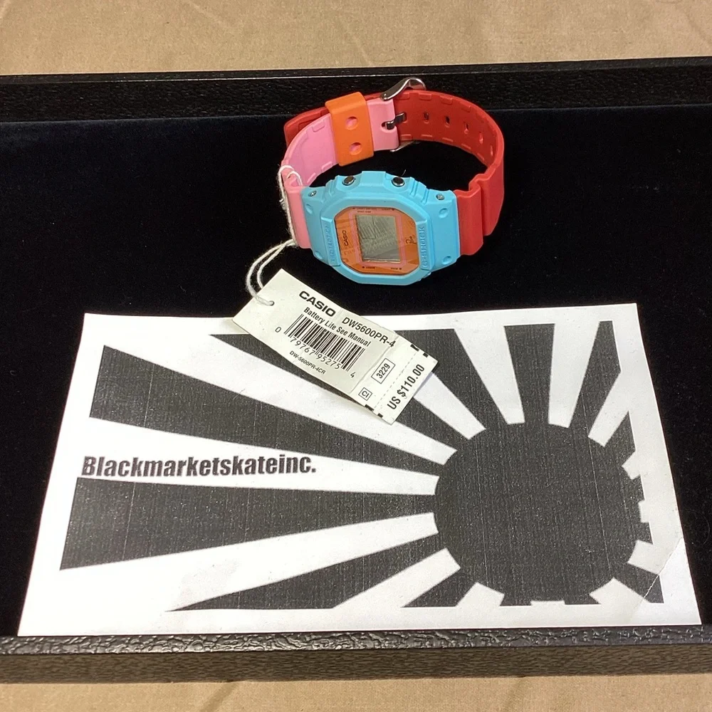Casio G-Shock x Parra Limited Edition Watch 2011 DW-5600PR-4CR 3229 Rare